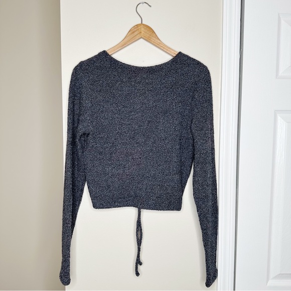 NWT Wild Fable Ruched Front Crop Sweater - Picture 5 of 5